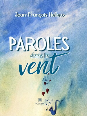 cover image of Paroles dans le vent